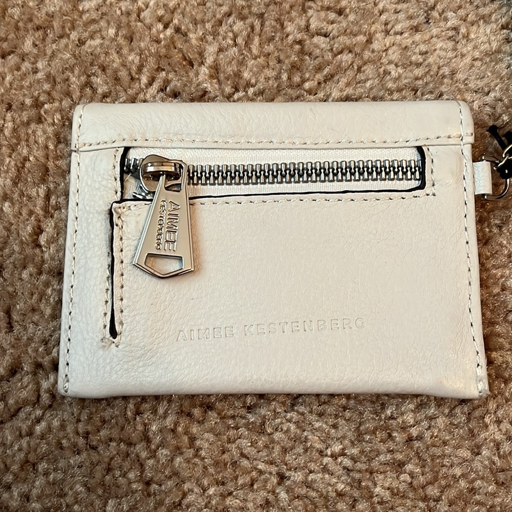 NWT Aimee Kestenberg Ashley Leather Pouch Card Case - Picture 6 of 8
